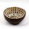 La Pastiche Pearlescent Drizzle Coconut Bowl, 3.5" x 3.5"