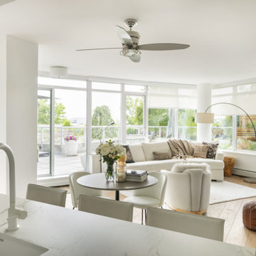 North Vancouver Small Condo Makeover Maximizes Impact