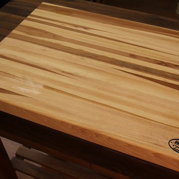 Hickory Reversible Butcher Block Cutting Board