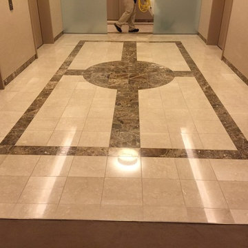 Marble Lobby Polishing