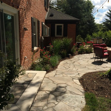 Bluestone Flagstone Patio Extentsion