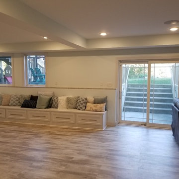 Basement remodel and bath