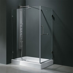 Vigo 36" x 48" Rectangular Shower Enclosure VG6012CHCL36 - Bath Products