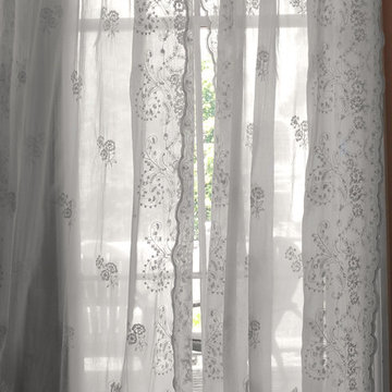 Reproduced Vintage Cornelly/Extra Long Curtains/Custom