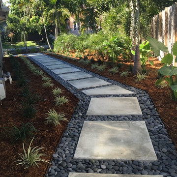 Oakland Park Florida residential exterior and landscape remodel