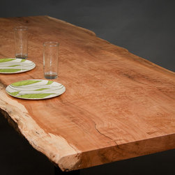 Figured Reclaimed Maple Dining Table - Dining Tables