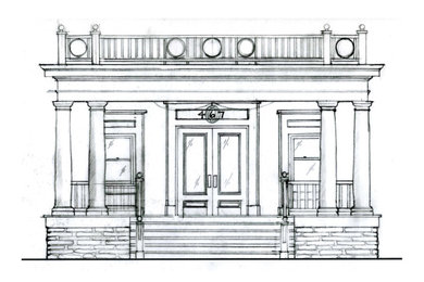 CLASSICAL FRONT PORCH