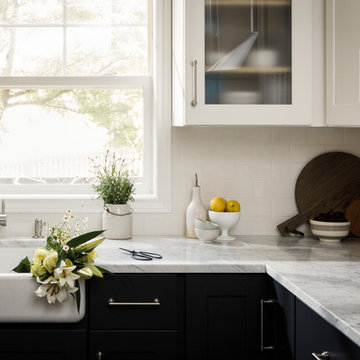 Michelle's Tuxedo kitchen
