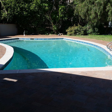 Whittier – Backyard Pool Deck & Patio Redo
