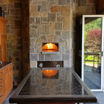 It's the Toppings on the Pizza Oven that makes Outdoor Living Taste Fabulous