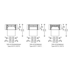Luino Sofa Bed FFertig - Futons