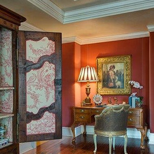 Esempio di una camera da letto vittoriana