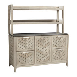 Westport Sideboard with Hutch - Patio Furniture And Outdoor Furniture