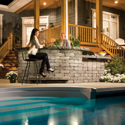 Barkman Stone Oasis Curved Bar - Landscaping Stones And Pavers