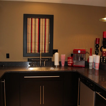Contemporary, Espresso, Flat (Bedford,IN)