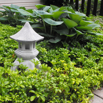 Asian Terrace Garden in Bristol, Virginia