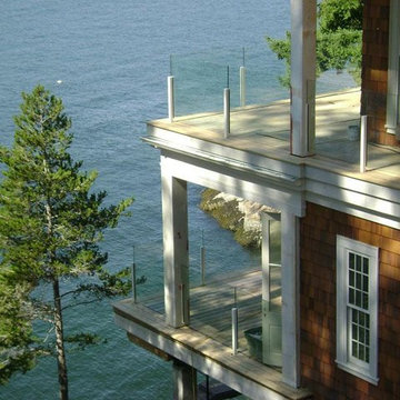 Exterior Glass Railings