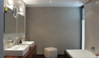 Badezimmer mit Marmorputz