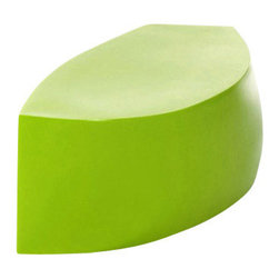 Heller - Frank Gehry Color Bench, Green - Outdoor Benches