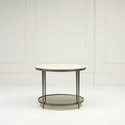 Oberon End Table - Baker Furniture - Side Tables And End Tables