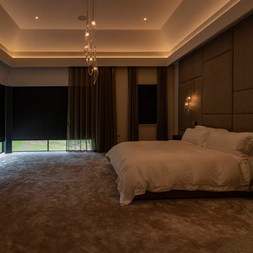 Master's Bedroom Inspiration - Electric Curtains and Blackout Blinds