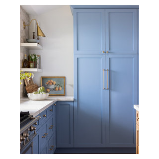 French Blue Kitchen - French Country - Kitchen - Orange County - by ...