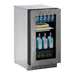 18" Glass Door Refrigerator (3018RGLINT) - Refrigerators