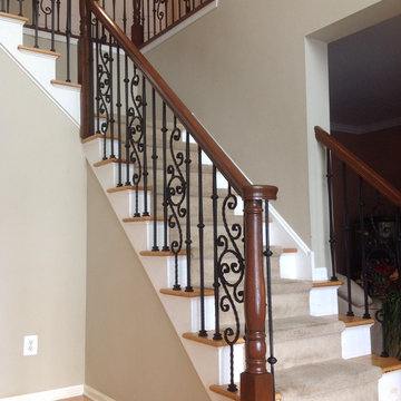 Hammered Iron Balusters and Scroll Panels - Mullica Hill, NJ