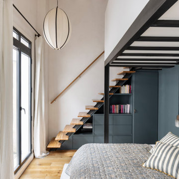 Réinvention d’un loft familial atypique de 130 m² à Paris 10e