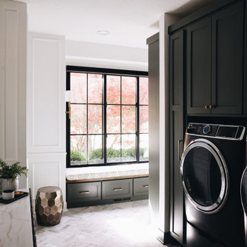 Lenexa Main Floor Transformation: Kitchen, Family Room, Mudroom, and More