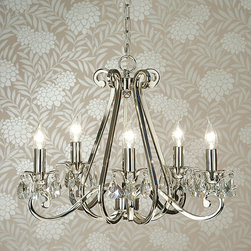 Luxuria 5 Light Candle Chandelier - Chandeliers