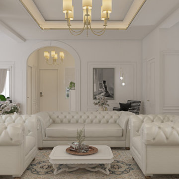 Ms. Anita Alexander | 4BHK Villa | Living Room | Bonito Designs | Bangalore