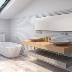 Wind 3D(3-Dimensional) Wall Tile - Anaheim, CA - Wall And Floor Tile