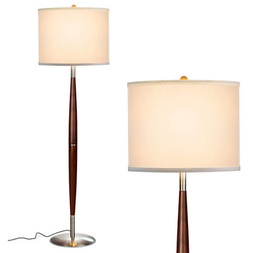 Brightech Lucas - Mid Century Modern Floor Lamp For Living room and Bedroom