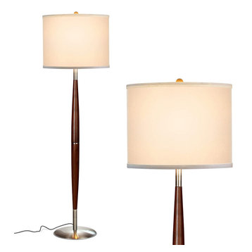 Brightech Lucas - Mid Century Modern Floor Lamp For Living room and Bedroom