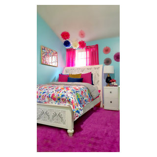 Trendy Girl's Bedroom - Transitional - Kids - Los Angeles - by Tia ...