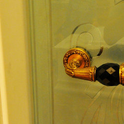 House door hardware. Luxury series. - Doorknobs