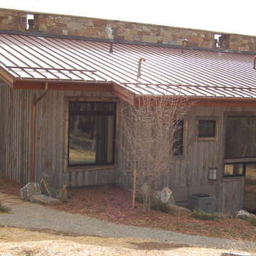 Western Rust Standing Seam Metal Roof