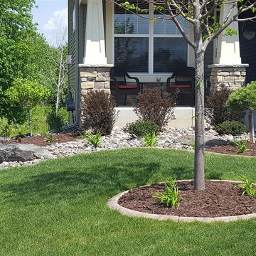 Low Maintenance Planting Bed in Savage