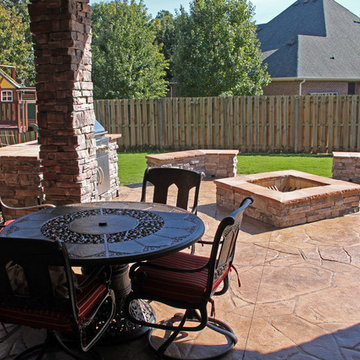 Copper Creek Outdoor Living Area