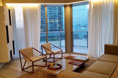 Living room - living room idea in Miami