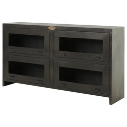 Transitional Media Cabinets by HedgeApple