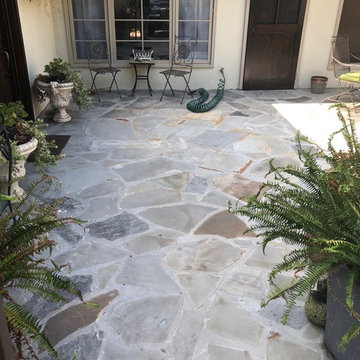 Flagstone Patio Re-build and Drainage