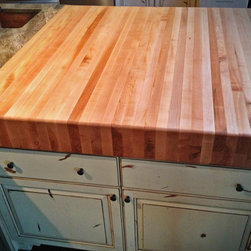 Butcher block countertops - Kitchen Countertops