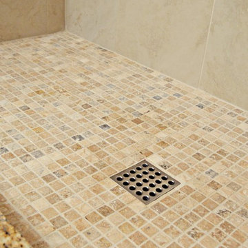 Johns Creek, GA - 2 Bathrooms and Fireplace Surround