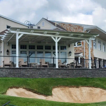 Installing a Pergola for a West Chester Country Club