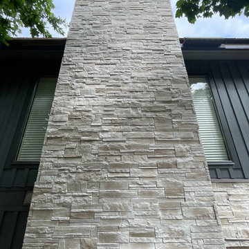 Siding Installation - James Hardie Board and Batten in Midnight Black