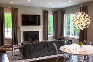 Example of a living room design in New York