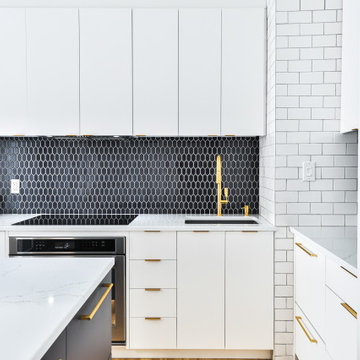 Rénovation de cuisine et de salle de bain modernes - Van Horne