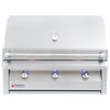 American Renaissance Grills 36", 304 Stainless Steel Built in Grill, Propane